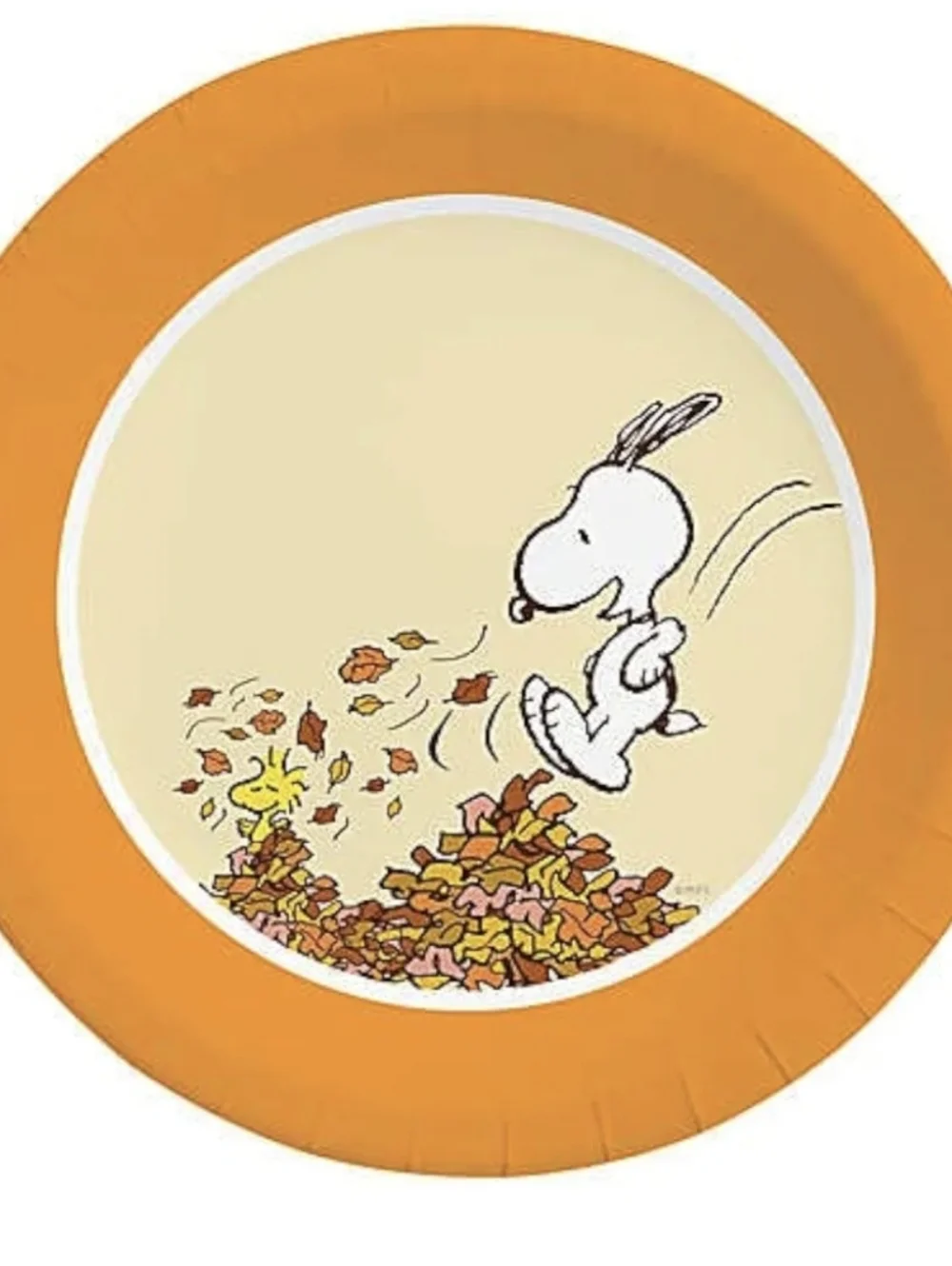 Snoopy Jumping Leaves 168 Pc. Party Set Graphique De France® Peanuts™ 2022